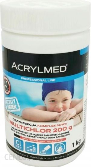 Acrylmed Basen Tabletki Multichlor 200G 1Kg /A (147989)