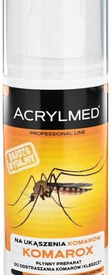 Acrylmed Preparat Do Odstraszania Komarów I Kleszczy Komarox 100Ml