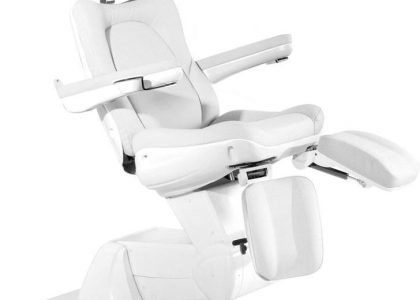 Activ Fotel Kosmetyczny Elektr. Azzurro 870S Pedi Biały