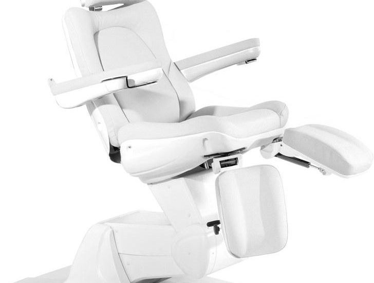 Activ Fotel Kosmetyczny Elektr. Azzurro 870S Pedi Biały