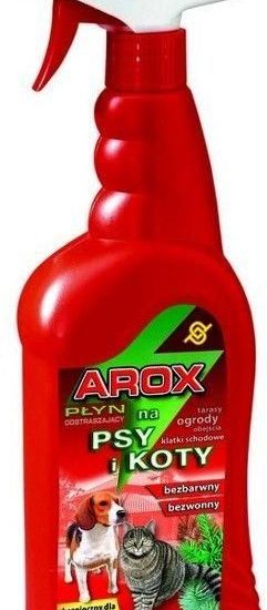 Agrecol Arox płyn odstraszający na psy i koty 500 ml