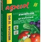 Agrecol Miedzian 50 WP środek grzybobójczy zwalcza parch jabłoni i gruszy plamistość liści mączniak zgnilizna zaraza rdza 10 g