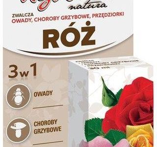 Agrecol Pesticol zwalcza owady, choroby grzybowe i przędziorki róż Natura 30ml