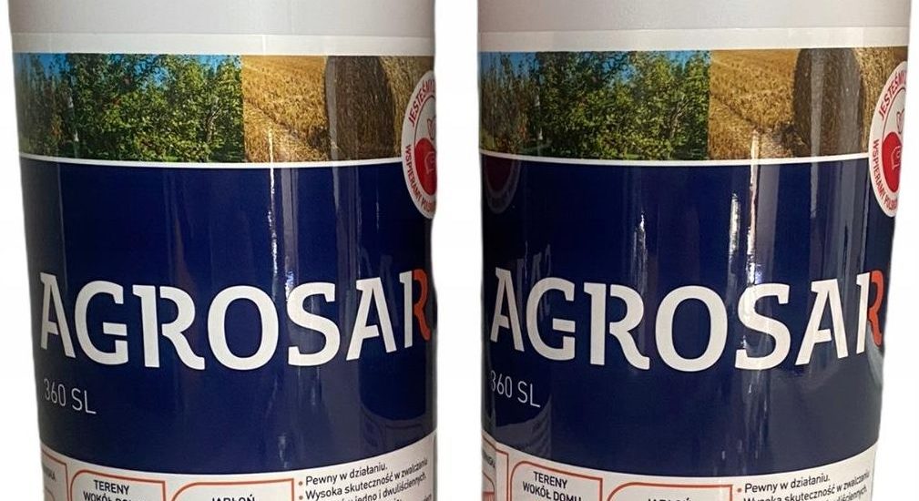 Agrosar 360Sl 2L Na Chwasty Perz Chwastobójczy