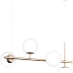 ALFA VINCI WHITE LAMPA WISZĄCA 4-PUNKTOWA ZŁOTA 63083 63083