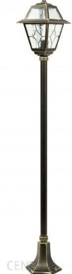Aluminiowa Lampa Stojąca Do Ogrodu 160Cm Witraż K 5002/1 N , Mosiądz