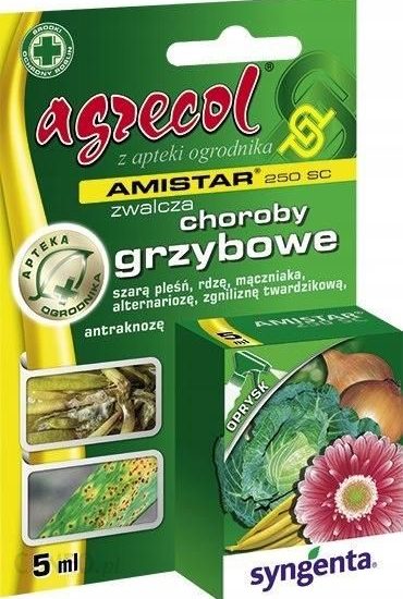 Amistar 250 Sc Środek Grzybobójczy 5Ml Agrecol R