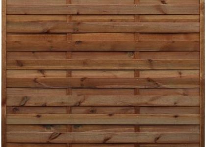 Andrewex Płot Ryflowany 1800x1800Mm Prosty Brąz