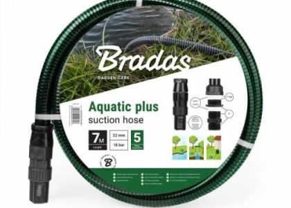 Aquatic Plus Zestaw Ssawno-Tłoczny 4M – Czarny, Satp2204/Bk-Set Bradas