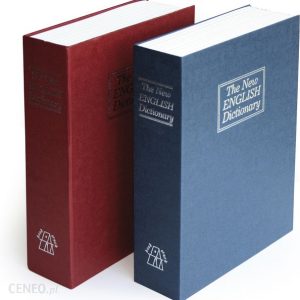 Argo Kobra KASETKA KSIĄŻKA skrytka imitująca słownik – niebieska