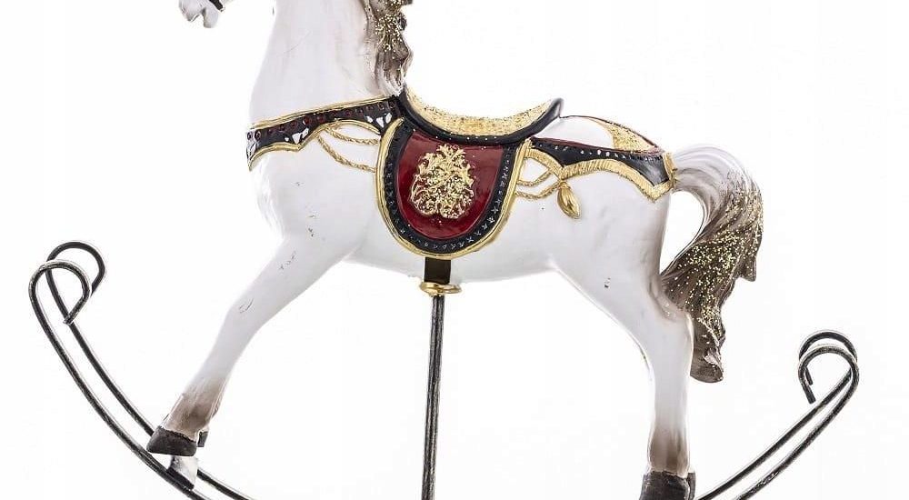 Art Pol Dekoracyjna Figurka Koń Na Biegunach 12771368386