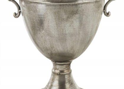 Art-Pol Metalowa Osłonka Na Doniczkę Puchar Doniczka (142386)