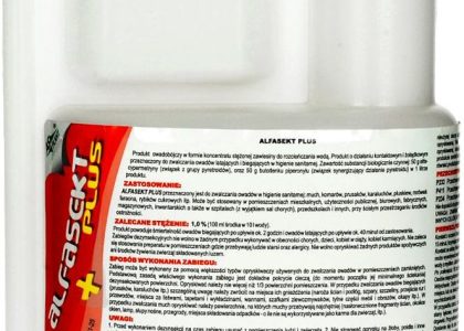 Asplant Alfasekt Środek Na Mrówki I Pluskwy Oprysk Na Muchy 500Ml