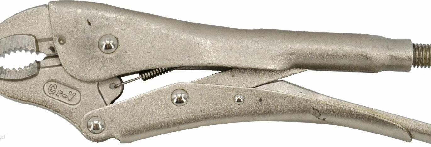 Awtools Szczypce Zaciskowe Morsea 240mm Szczęki Wygięte AW31222