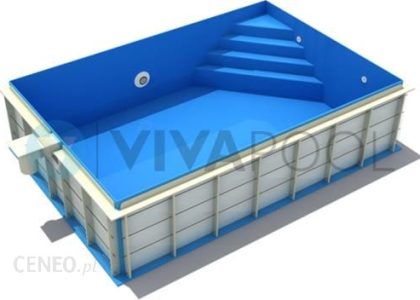 Basen polipropylenowy skimmerowy 6 x 3 x 1,5 m basen ogrodowy przydomowy
