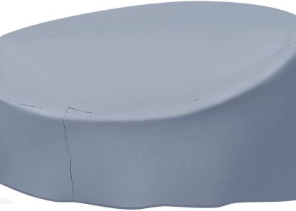 Beliani Pokrowiec na meble ogrodowe 165 x 140 x 75 cm Poliester PCV przeciwdeszczowy Sylt