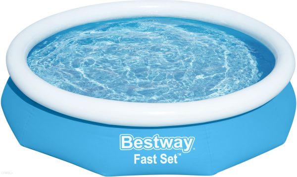 Bestway 57458 Basen Rozporowy Fast Set Z Pompą Filtracyjną 3.05M X 66Cm