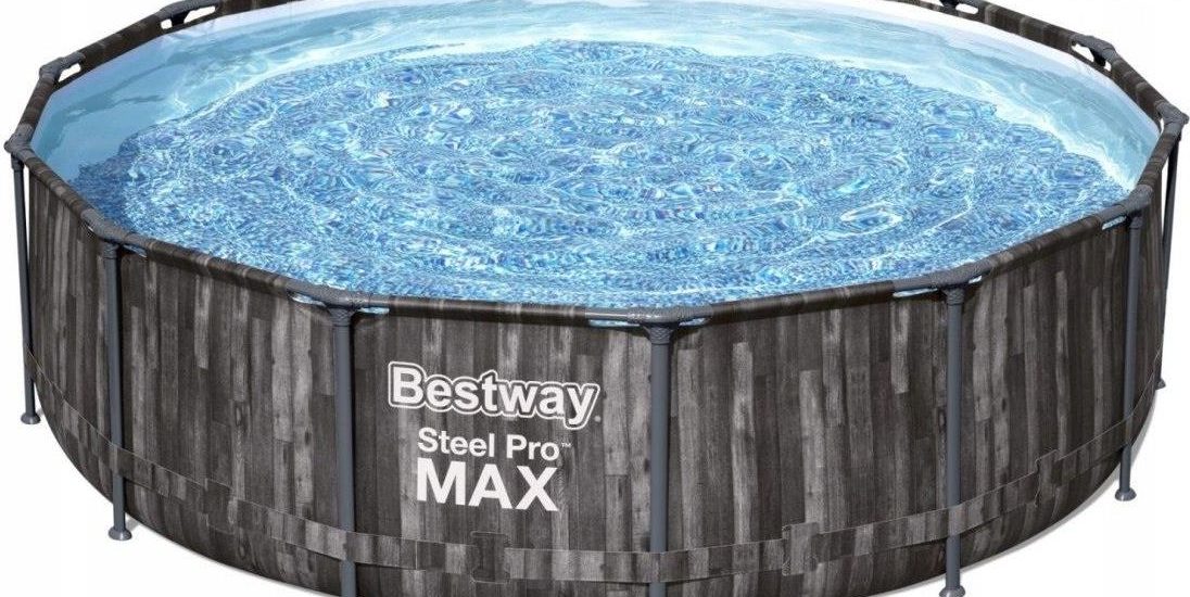 Bestway Basen Ogrodowy Stelażowy 427x107Cm 5614Z