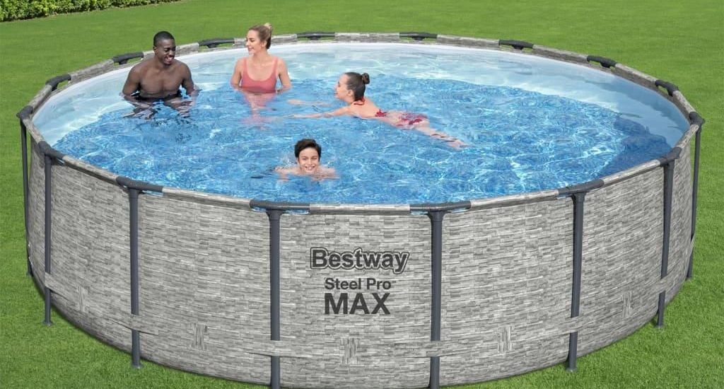 Bestway Basen Power Steel Okrągły 488x122cm (93346)