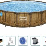 Bestway Basen Power Steel Z Akcesoriami 549x122cm 93334