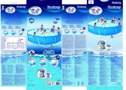 Bestway Basen Ze Stelażem 366X76 Z Filtrem B56681 72481