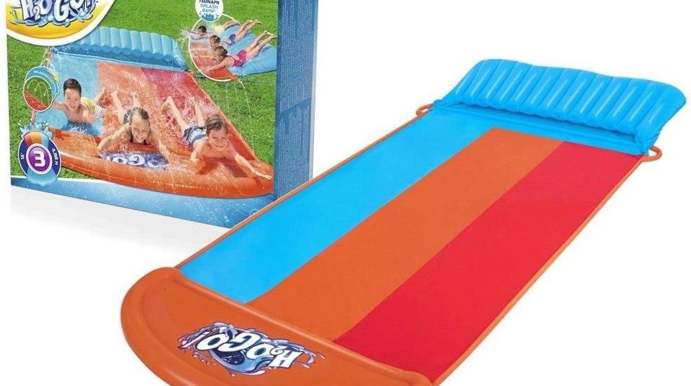 Bestway Ślizgawka Wodna Potrójna 4,88M 52479