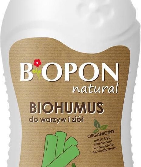 Biopon Biohumus Do Warzyw I Ziół 1 Litr