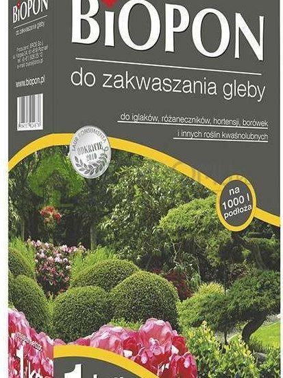 Biopon BIOPON do zakwaszania gleby 1 KG