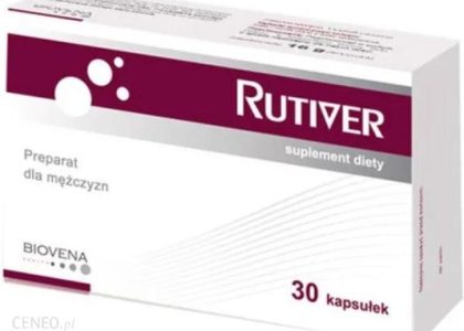 Biovena Rutiver preparat dla mężczyzn 30kaps.