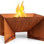 Blumfeldt Desert Rust Square Misa Paleniskowa/Misa Na Rośliny Stal 52x46cm