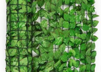Blumfeldt Fency Bright Leaf Osłona Balkonowaosłona Przed Wiatrem Buk Jasnozielony 300X100Cm