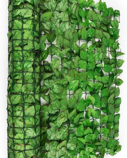 Blumfeldt Fency Bright Leaf Osłona Balkonowaosłona Przed Wiatrem Buk Jasnozielony 300X100Cm