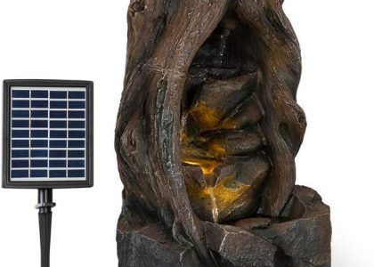 Blumfeldt Magic Tree Fontanna Solarna 2,8W Drewno