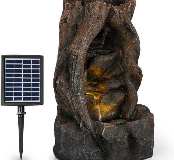 Blumfeldt Magic Tree Fontanna Solarna 2,8W Drewno