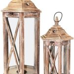 BoLove Lampion Drewniany Kpl. 74252