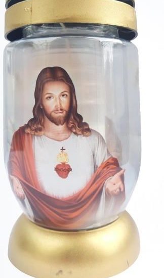 Bolsius Lampion 3S Jezus Złoty 1szt.