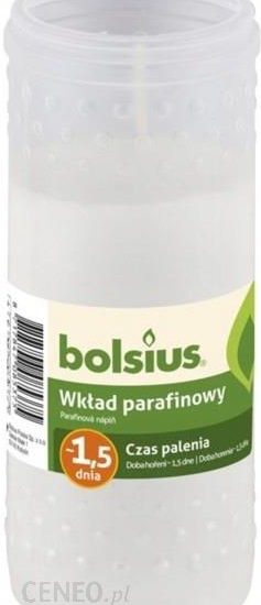 Bolsius Wkład Do Zniczy Parafinowy Biały 36H