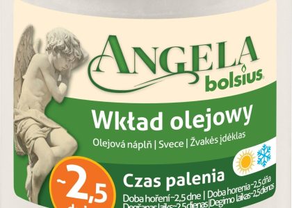 Bolsius Wkład Olejowy Angela 3 2 5 Dnia
