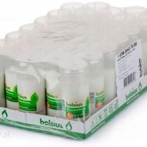 BOLSIUS WKŁADY PARAFINOWE BIAŁE 36H 1,5 DNIA 35SZT
