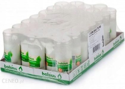 BOLSIUS WKŁADY PARAFINOWE BIAŁE 36H 1,5 DNIA 35SZT