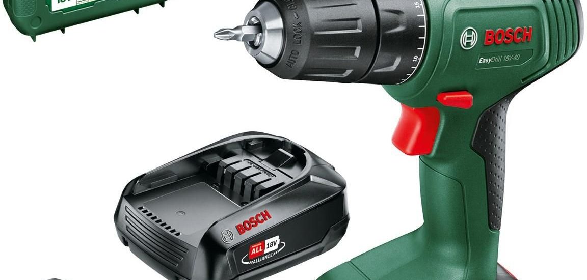 Bosch EasyDrill 18V-40 2 akumulatory 1,5Ah 06039D8002