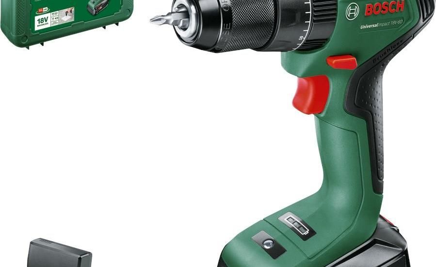 Bosch UniversalImpact 18V-60 1 akumulator 2,0Ah 06039D7101