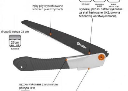 Bradas Piła Składana V-Series Razor Kt-V1422 230Mm