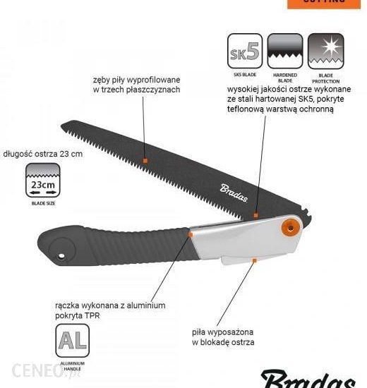Bradas Piła Składana V-Series Razor Kt-V1422 230Mm