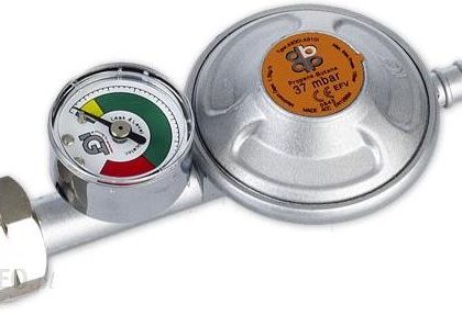 Bradas Reduktor Gazowy 37Mbar 1,5Kg/H Z Zaworem Bezpieczeństwa Rg A310Ie-M