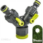 Bradas Trójnik 3 4″ 1 2″ Z 2 Zaworami Lime Line (LE02221K)