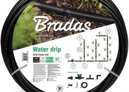 Bradas Wąż Kroplujący Nawadniający 1/2″ 50M + Akcesoria (0599)