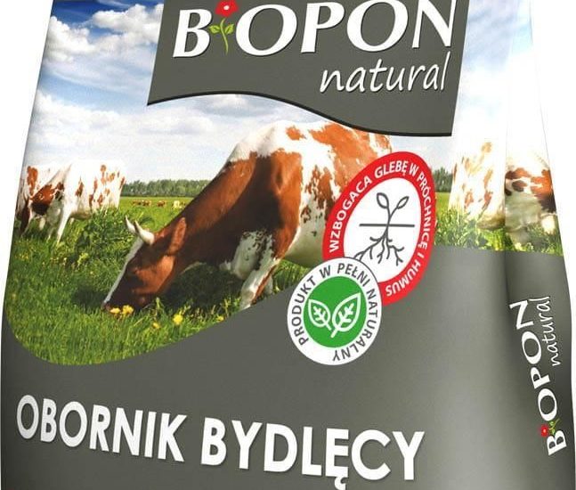 Bros Biopon Obornik Granulowany Bydlęcy 10L