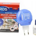 Bros Elektrofumigator Na Muchy Komary I Mrówki Urządzenie + Zapas 30 Ml
