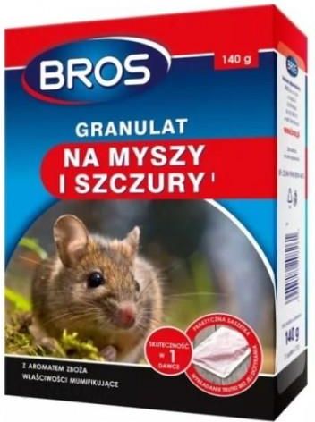 Bros Granulat Na Myszy I Szczury 140G